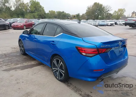 2021 Nissan Sentra Sr Xtronic Cvt из США, поврежденный, VIN 3N1AB8DV4MY323436